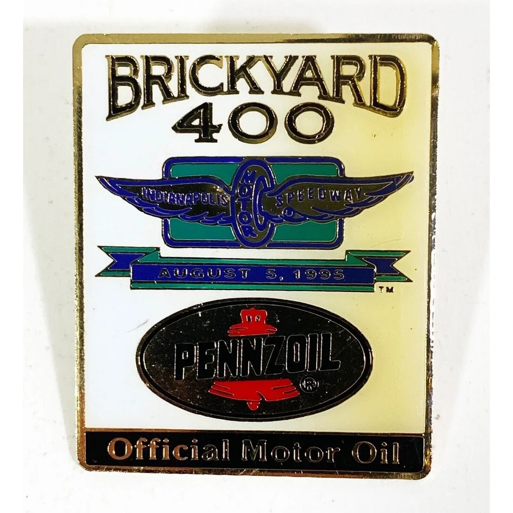 Brickyard 400‎ Indianapolis Motor Speedway Aug. 5, 199 NASCAR PIN (SEE PHOTOS)